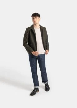 Moss Jacket Khaki -Gloverall MS5177MossKhaki 002