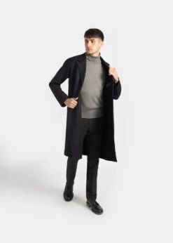 Men's Chesterfield Refined Navy -Gloverall MS5289Chesterfield navy 002