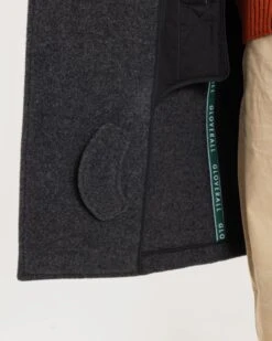 Shackleton Peacoat Charcoal 11 Shackleton Peacoat Charcoal -Gloverall MS5292SHACKLETONCHARCOALMODEL2