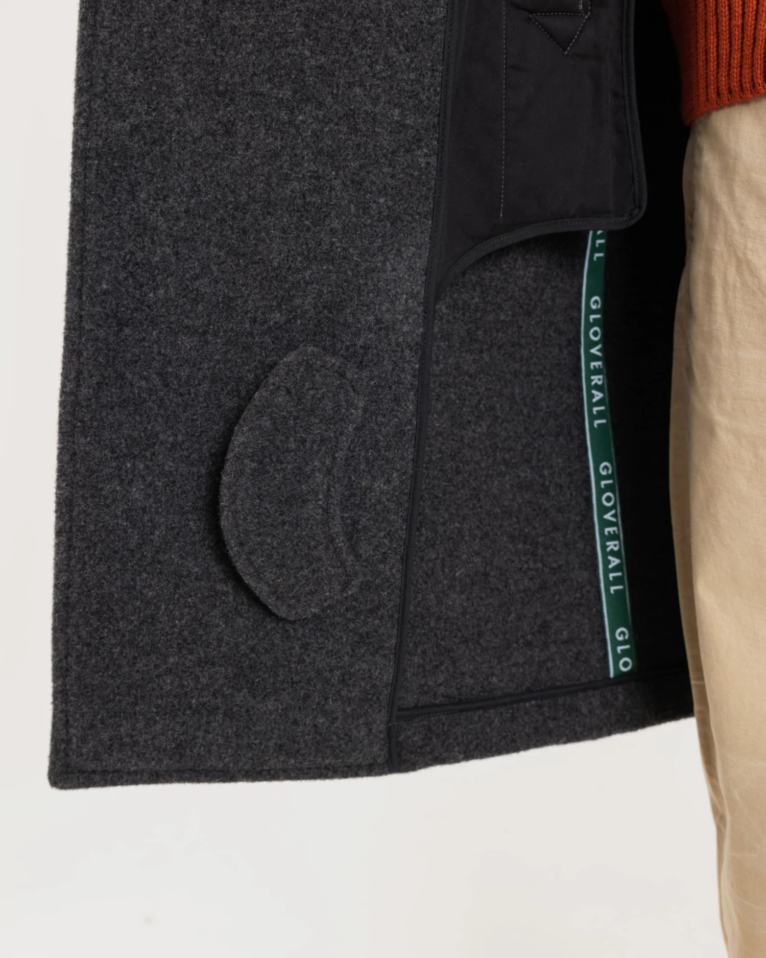 Shackleton Peacoat Charcoal 6 Shackleton Peacoat Charcoal - Image 4