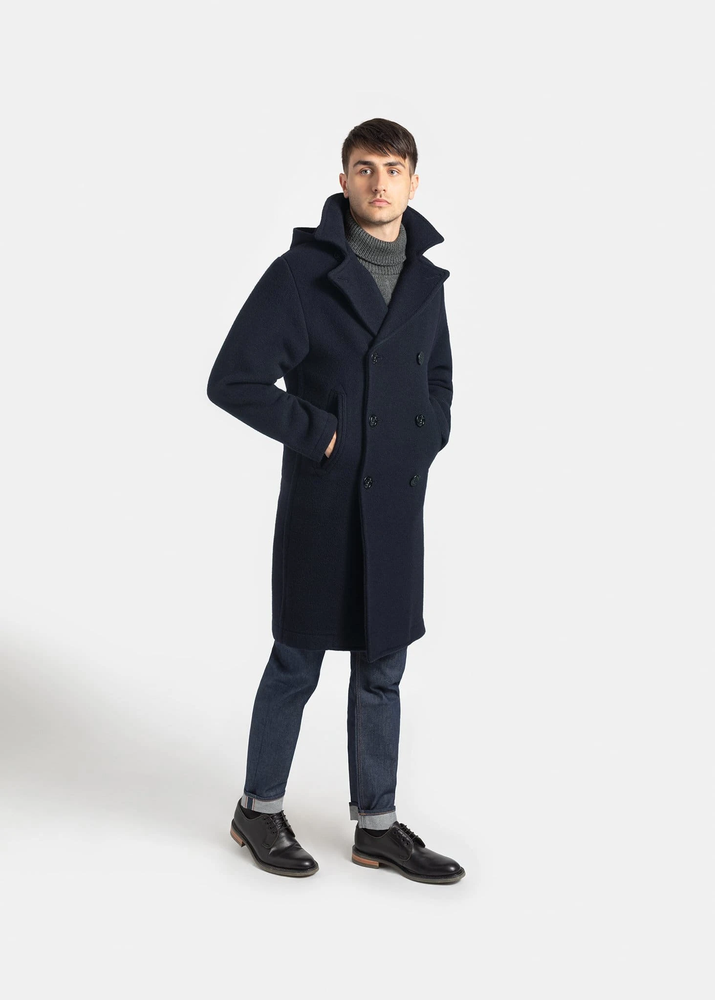 Shackleton Peacoat Navy 10 Shackleton Peacoat Navy - Image 8