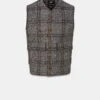 Roger Check Gilet -Gloverall MS5380 ROGER GILET CHECK FRONT