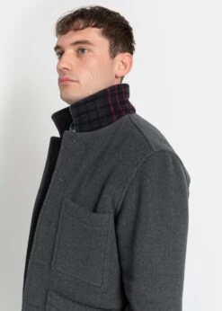 Ainslie Jacket Grey -Gloverall MS5382 GRY M AinslieJacket 004