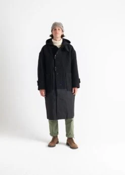 Gloverall X Engineered Garments Retractable Duffle Navy -Gloverall MS5406 BLKGloverallXEngineeredGarmentsRetractableDuffle F5 9c4e5f1f 8971 4470 a9a9 c30608c13b6f