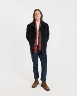 George Jacket Black Royal Stewart 11 George Jacket Black Royal Stewart -Gloverall MS5417BLSTMODELSHOT1