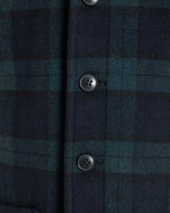 George Jacket Blackwatch Navy -Gloverall MS5417NABLCLOSEUP