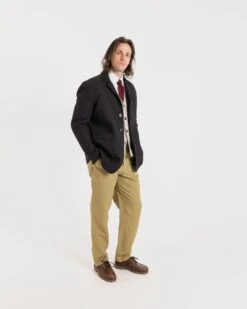 Oscar Blazer Mulberry -Gloverall MS5419MODELSHOTSMART2