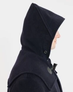 Drake Duffle Coat Navy 13 Drake Duffle Coat Navy -Gloverall MS5420NAVYHOOD