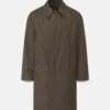 Blake Raincoat Khaki -Gloverall MS5459 BLAKE RAINCOAT KHAKI FRONT