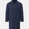 Blake Raincoat Navy 1 Blake Raincoat Navy -Gloverall MS5459 BLAKE RAINCOAT NAVY FRONT