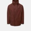 Kipling Short Parka Brick Red