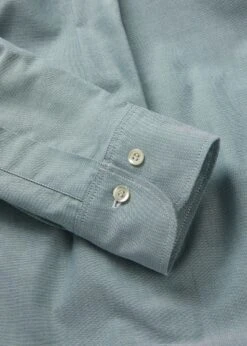 Jakes Shirts Pale Green Oxford Shirt -Gloverall MS5472 PAGR GLOVERALL JAKES COTTON SHIRT PALE GREEN 04