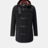 Mid Length Duffle Coat Black Stewart 1 Mid Length Duffle Coat Black Stewart -Gloverall MidLengthDuffleCoatBlackStewart