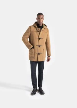 Mid Length Duffle Coat Camel Buchanan -Gloverall MidLengthDuffleCoatCamelBuchanan 757dc63d 1a00 4608 a806 21e56322c1f6