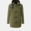 Mid Length Duffle Coat Loden Check -Gloverall MidLengthDuffleCoatLodenCheck