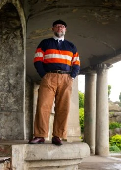 AWMS Rugby Shirt Navy 11 AWMS Rugby Shirt Navy -Gloverall Navy