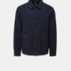 Oliver Jacket Navy Check -Gloverall OliverNavyFront