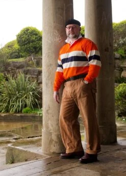 AWMS Rugby Shirt Orange -Gloverall Orange