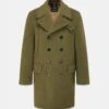 Oversized Peacoat Loden Check -Gloverall OversizedPeacoatLodenCheckFront