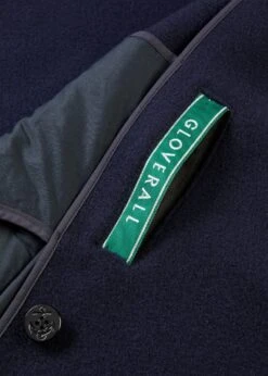 Shackleton Peacoat Navy 16 Shackleton Peacoat Navy -Gloverall Shakelton Pocket Detail