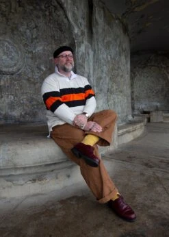 AWMS Rugby Shirt Stone -Gloverall Stone