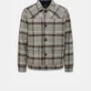 Oliver Jacket Grey Check -Gloverall UtilityJacketGreyCheckFront