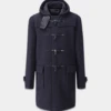Morris Duffle Coat Navy Black Watch -Gloverall morrisnabl