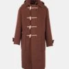 Harrison Duffle Coat Rust -Gloverall ms5416rustfront