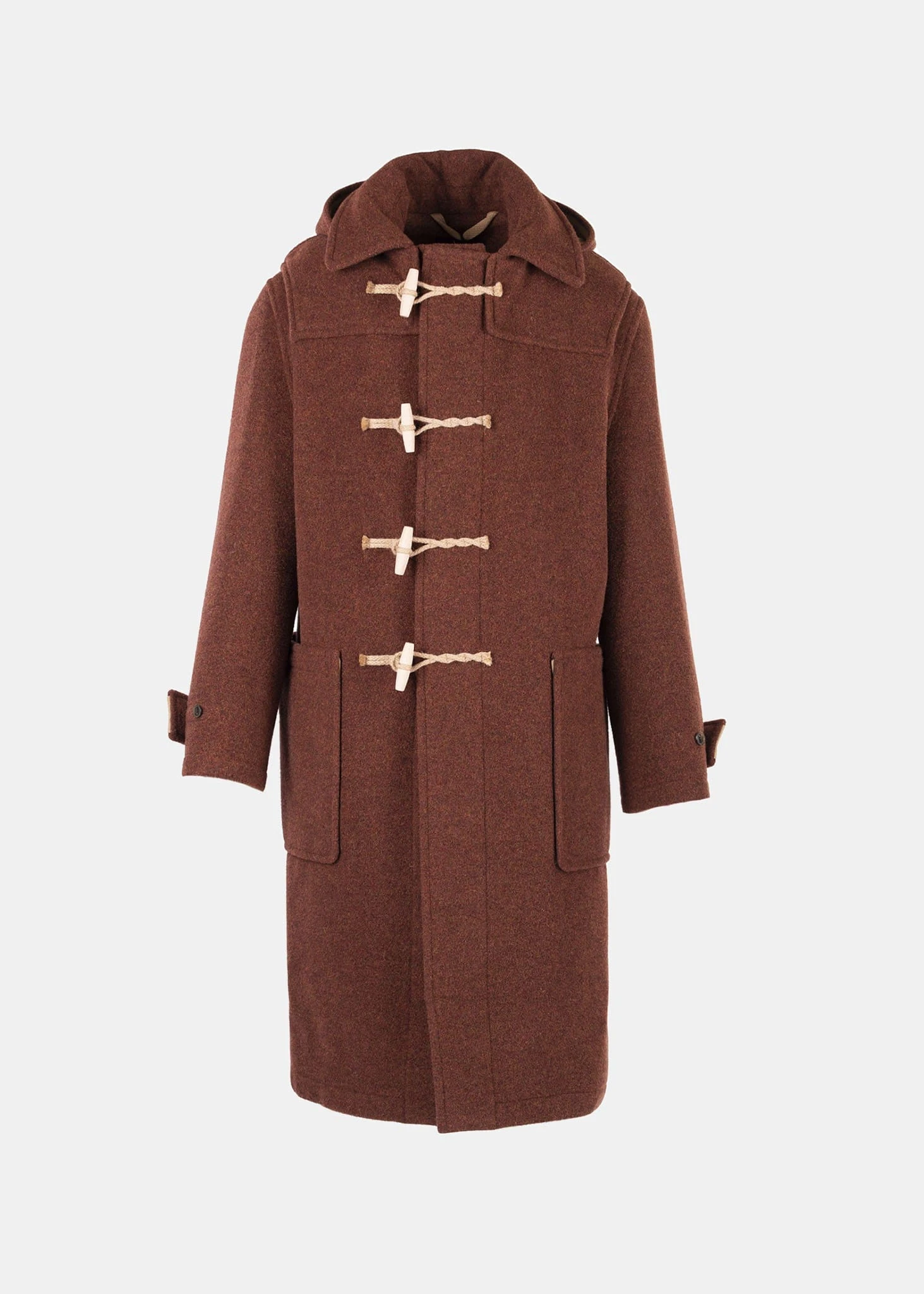 Harrison Duffle Coat Rust 3 Harrison Duffle Coat Rust